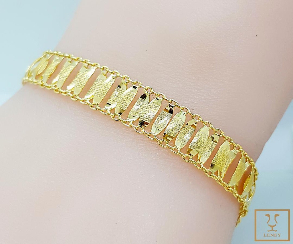 PULSERA ACORDEON OVALOS ALINIADOS