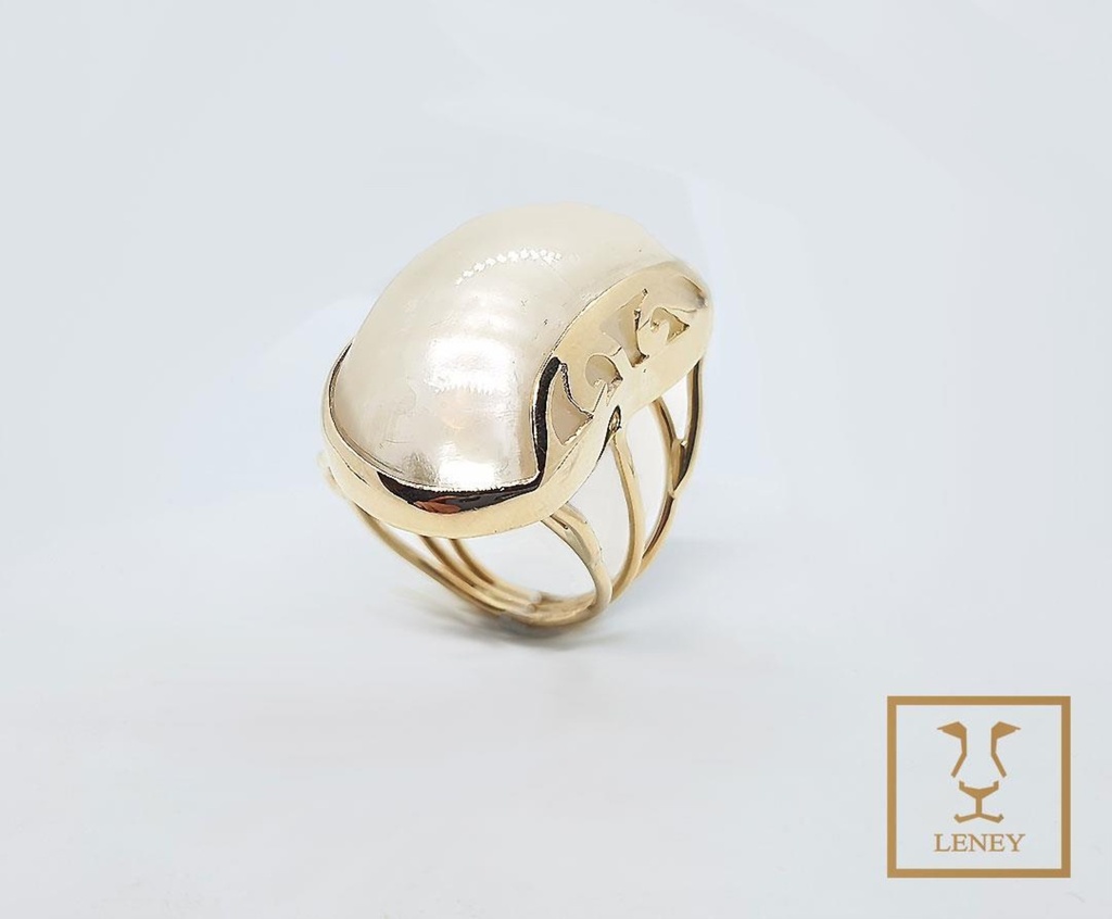 ANILLO CUPULA NACAR CURVO