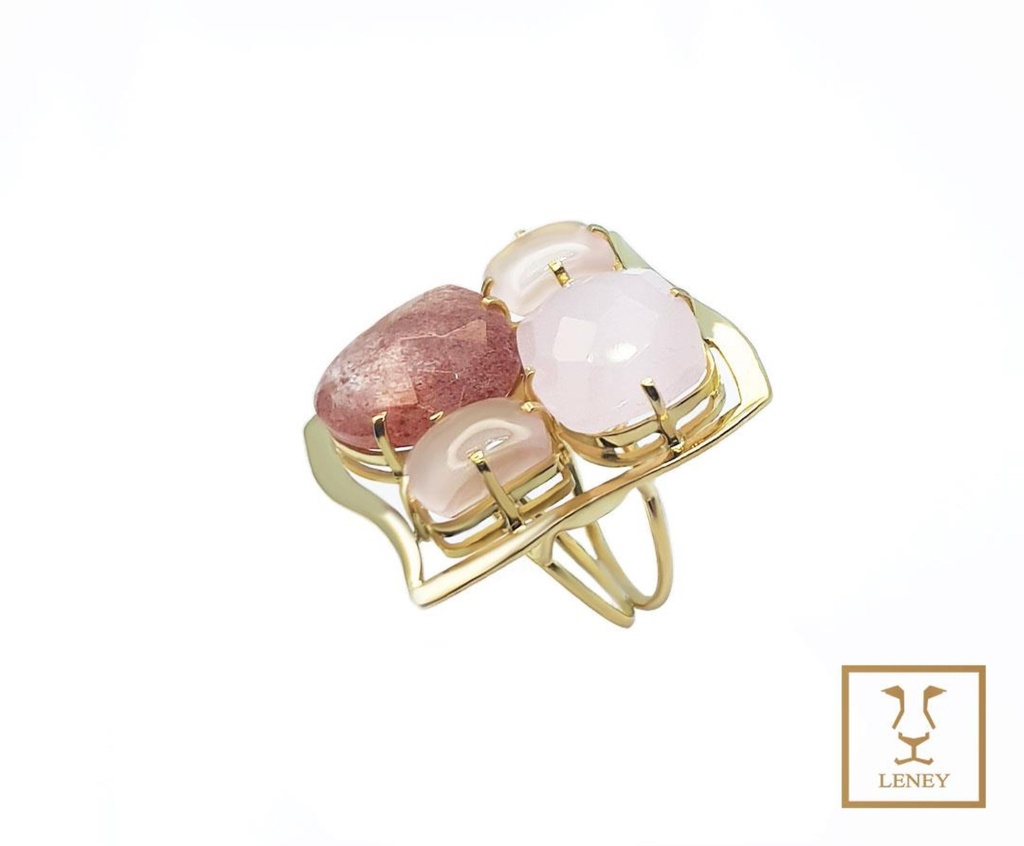 ANILLO CUADRADO DERRETIDO PICASSO