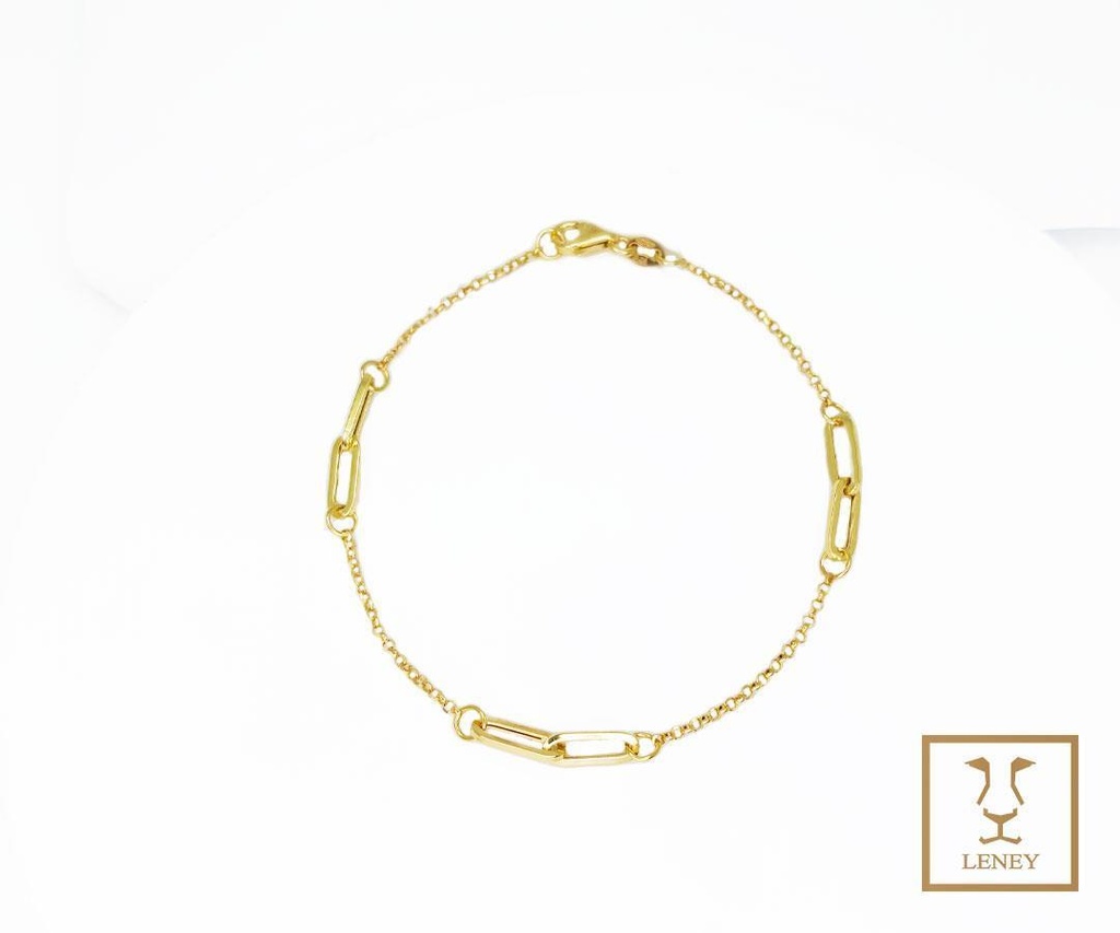 PULSERA 6 ESLABONES CLIP