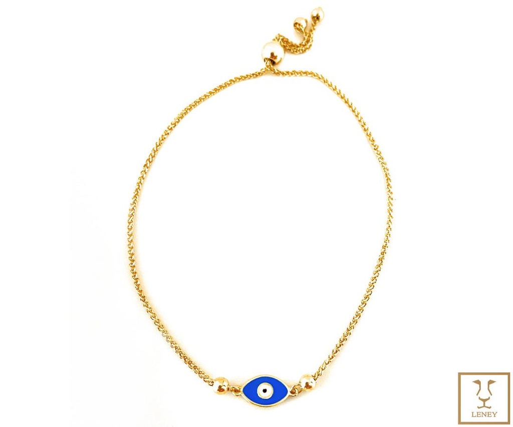 PULSERA OJO TURCO AZUL