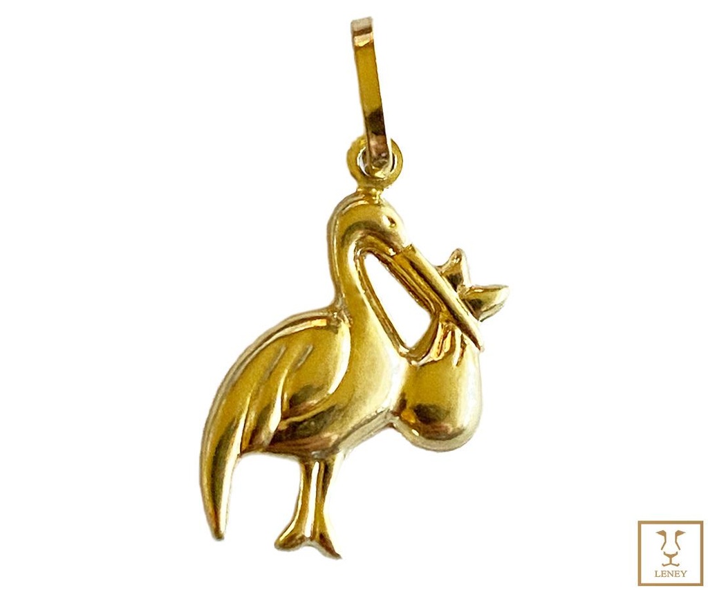 DIJE CIGUENA CON BEBE