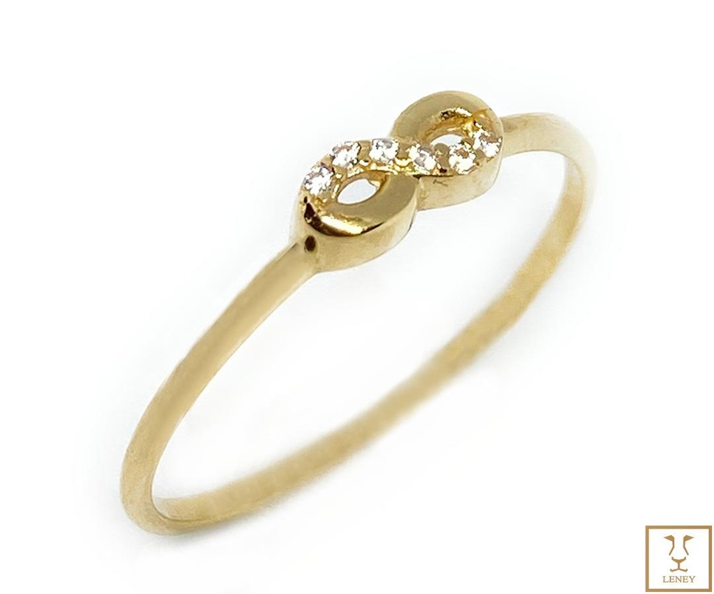 ANILLO AMOR INFINITO CIRCONES
