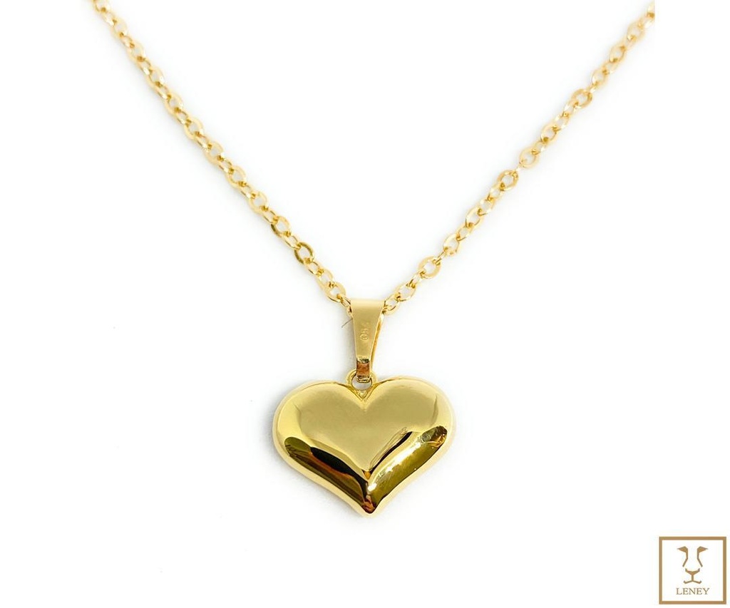 GARGANTILLA CORAZON CON CALADO