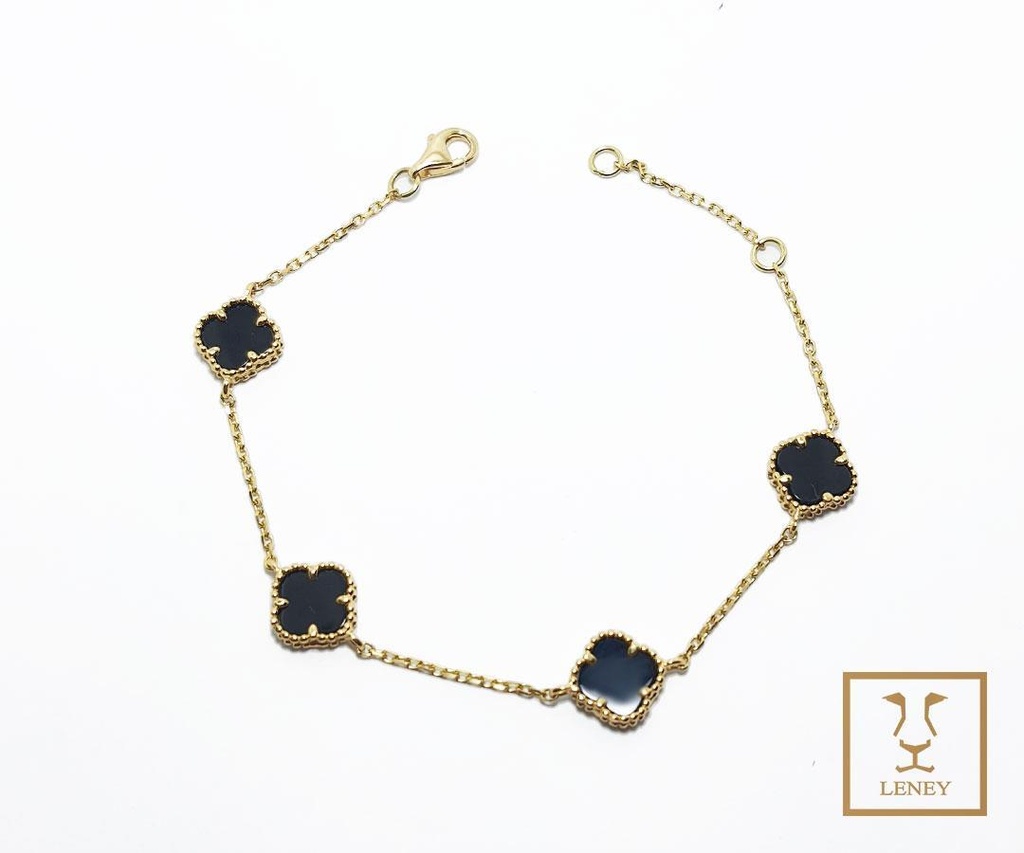 PULSERA 4 TREBOLES VAN CLEEF