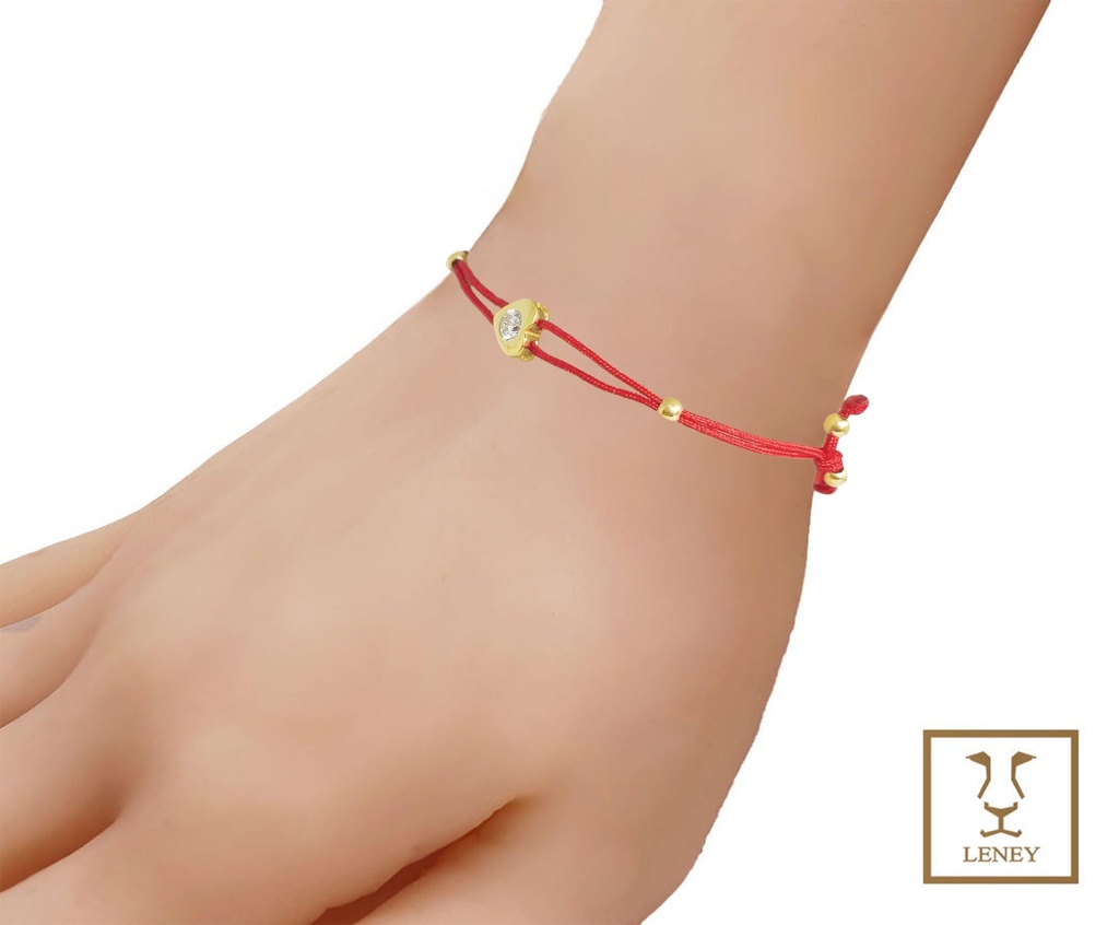 PULSERA TEJIDA DE HILO