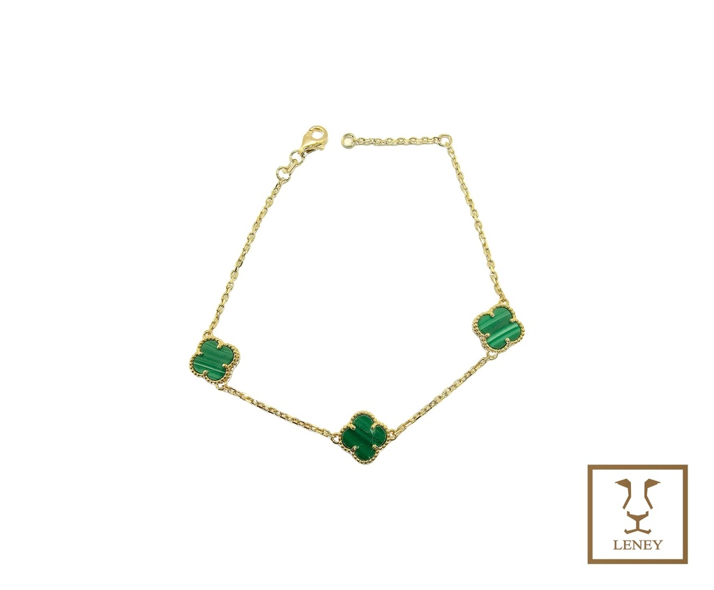 PULSERA 3 TREBOLES VAN CLEEF