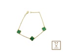 PULSERA 3 TREBOLES VAN CLEEF