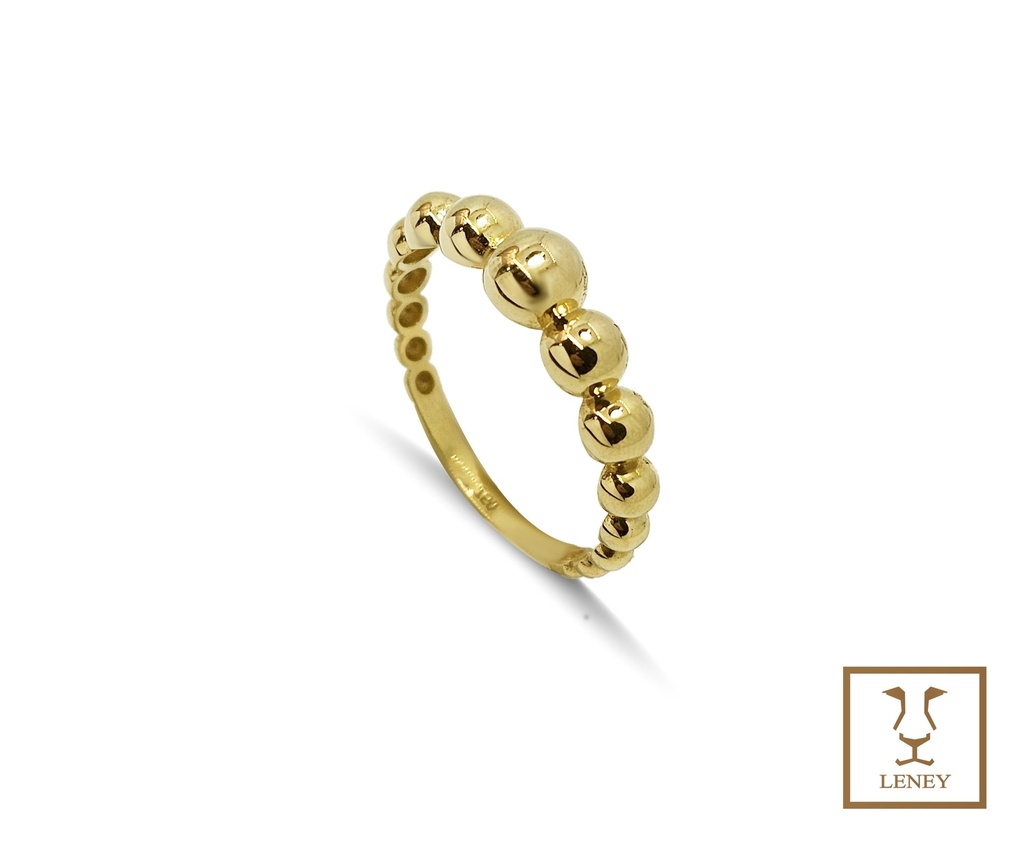 ANILLO CINTILLO MEDIA ESFERAS