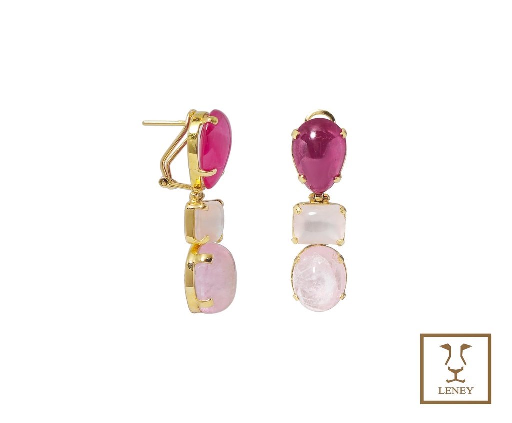 ARETE LARGO 38MM CON RUBI