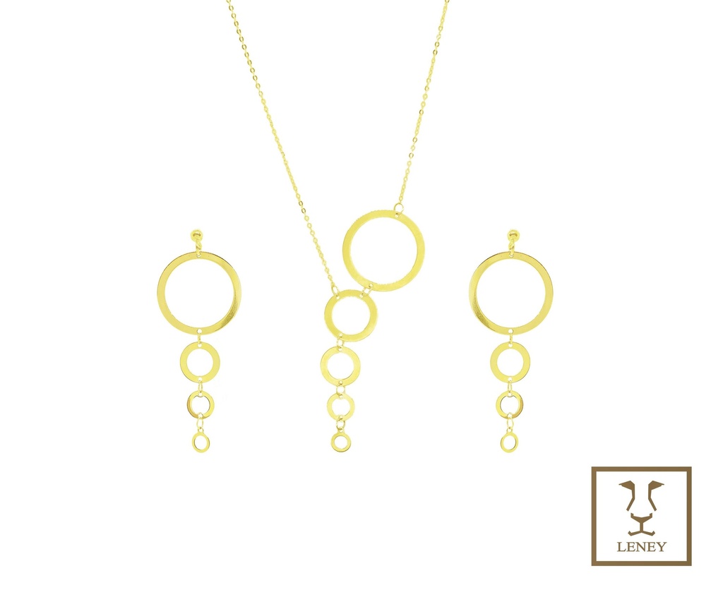 JUEGO 2 PIEZAS GARGANTILLA