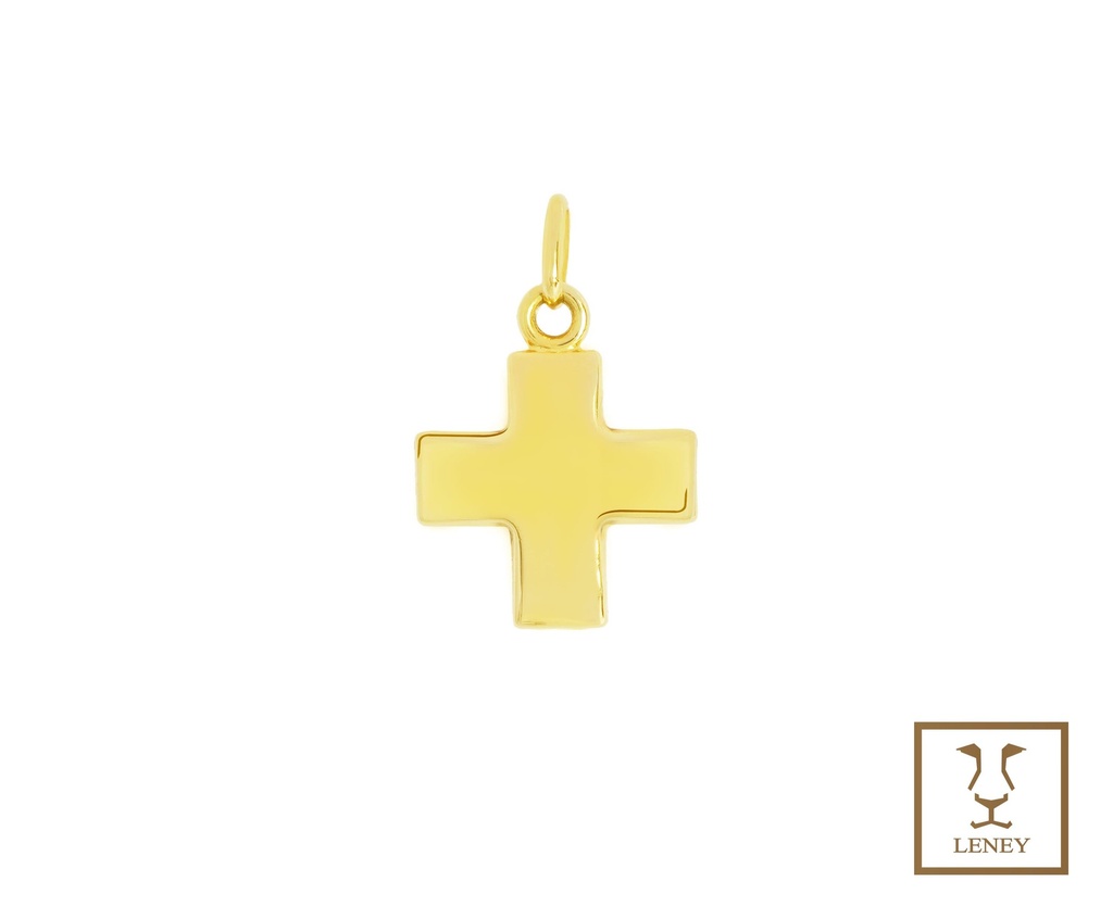 CRUZ CUADRADA 16MM BRILLOSA