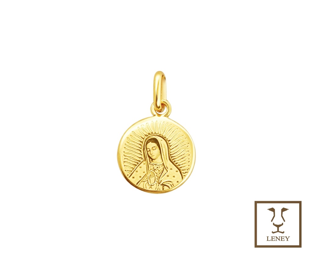 MEDALLA FOTOGRABADA CIRCULAR VIRGEN