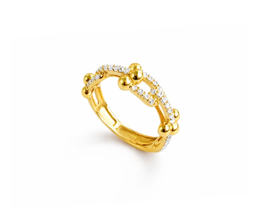 ANILLO TIFFANY ESLABONES U DE