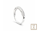 ANILLO CINTILLO 24 BRILLANTES