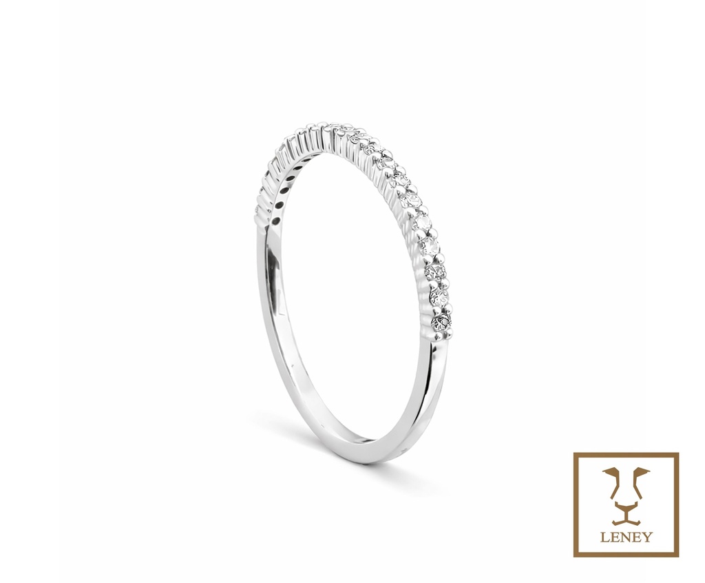 ANILLO CINTILLO 20 BRILLANTES