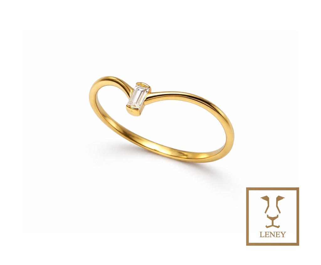 ANILLO SOLITARIO O CINTILLO