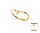 ANILLO SOLITARIO O CINTILLO