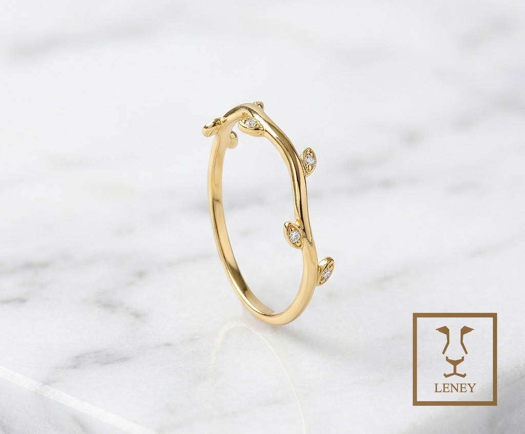 ANILLO CINTILLO RAMA CON 7