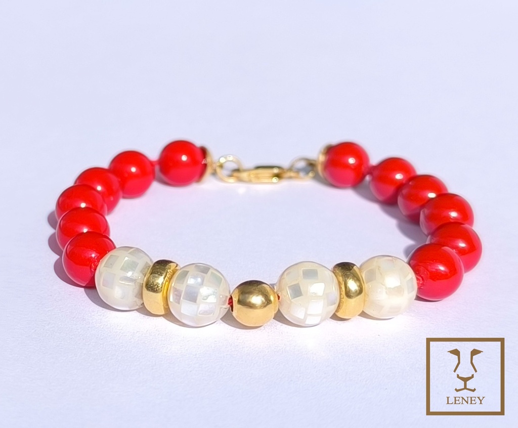 PULSERA TEJIDA HILO ROJO