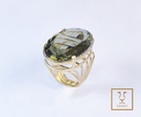 ANILLO AMATISTA VERDE AQUA