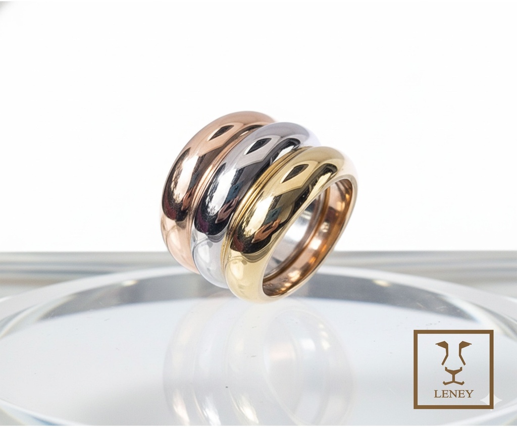 ANILLO BOMBACHO OLAS SINUOSAS