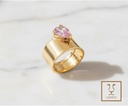 ANILLO MORGANITE GOTA 1.65CT