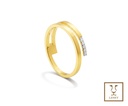 ANILLO SERPENTIN DOBLE CARRIL