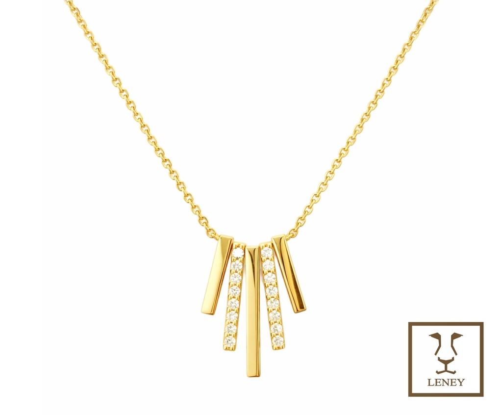 GARGANTILLA 5 BARRAS EN DEGRADE