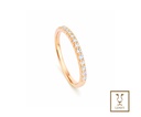 ANILLO CINTILLO DE 13 CIRCONES