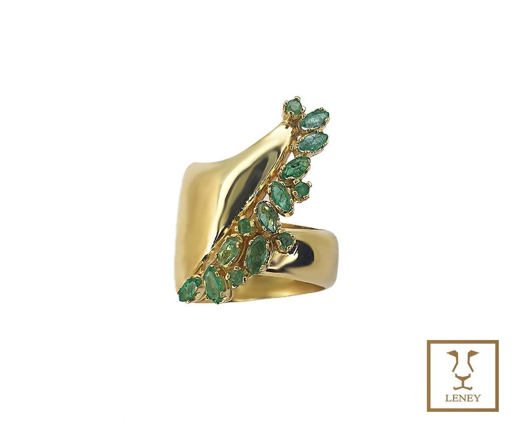 ANILLO OLA CON RACIMO