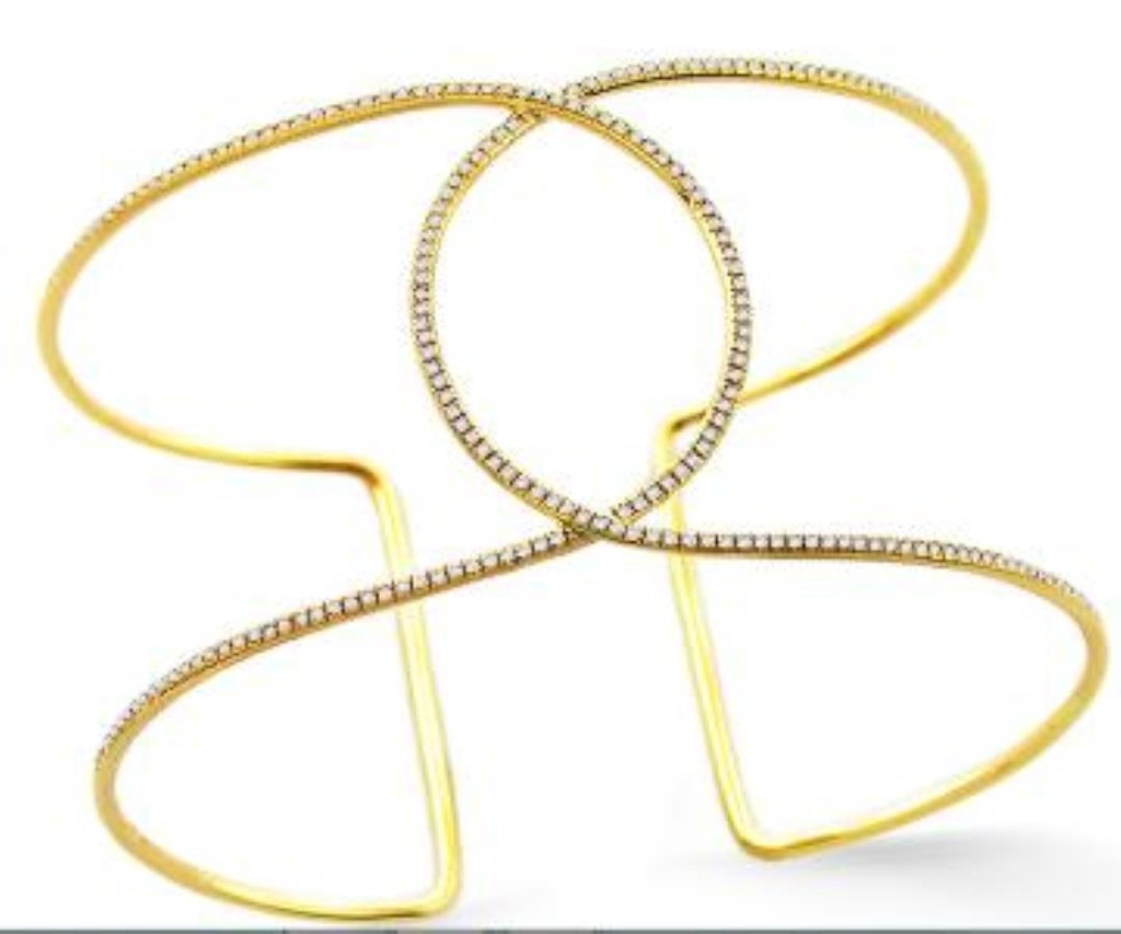 PULSERA CANA HILOS DE ORO