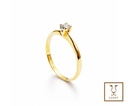 ANILLO SOLITARIO BRILLANTE 0.21CT