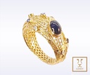 ANILLO HILOS CON ZAFIROS