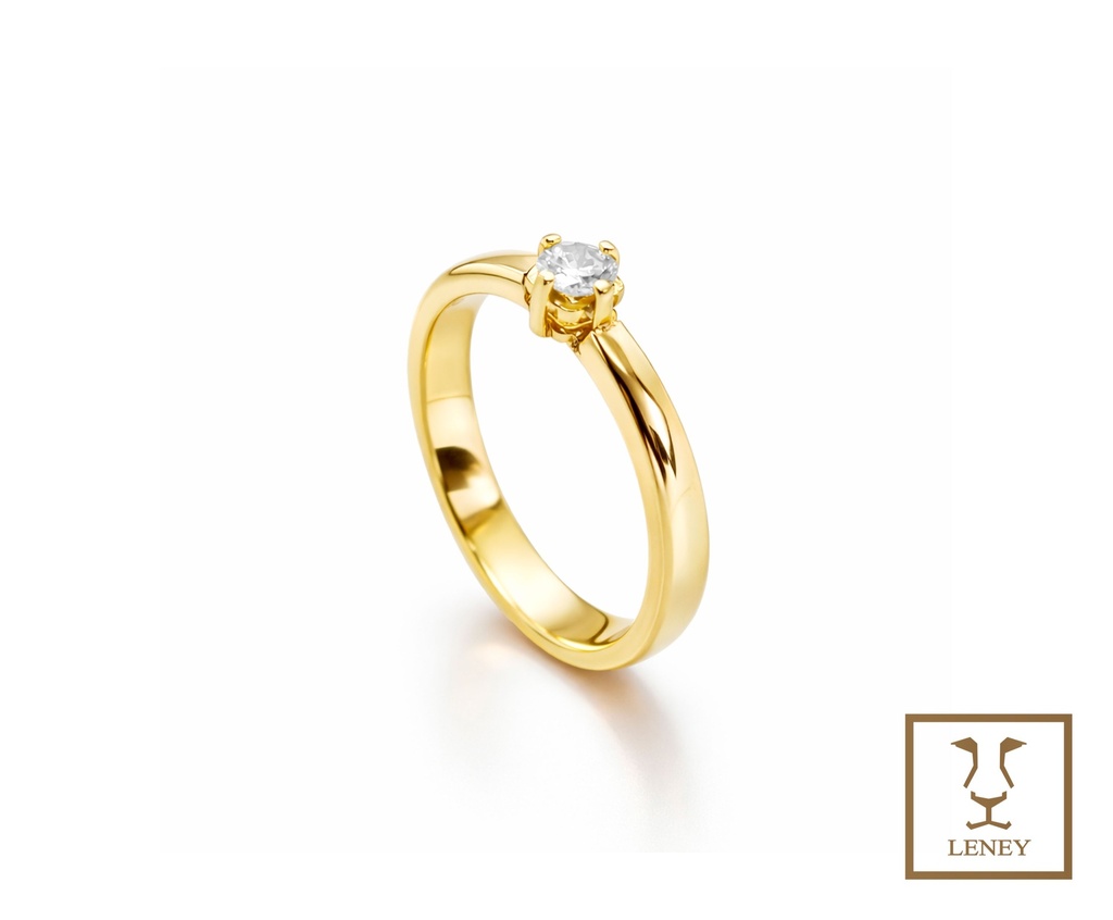ANILLO SOLITARIO BRILLANTE 0.19CT
