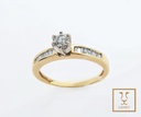 ANILLO SOLITARIO BRILLANTE 0.20CT