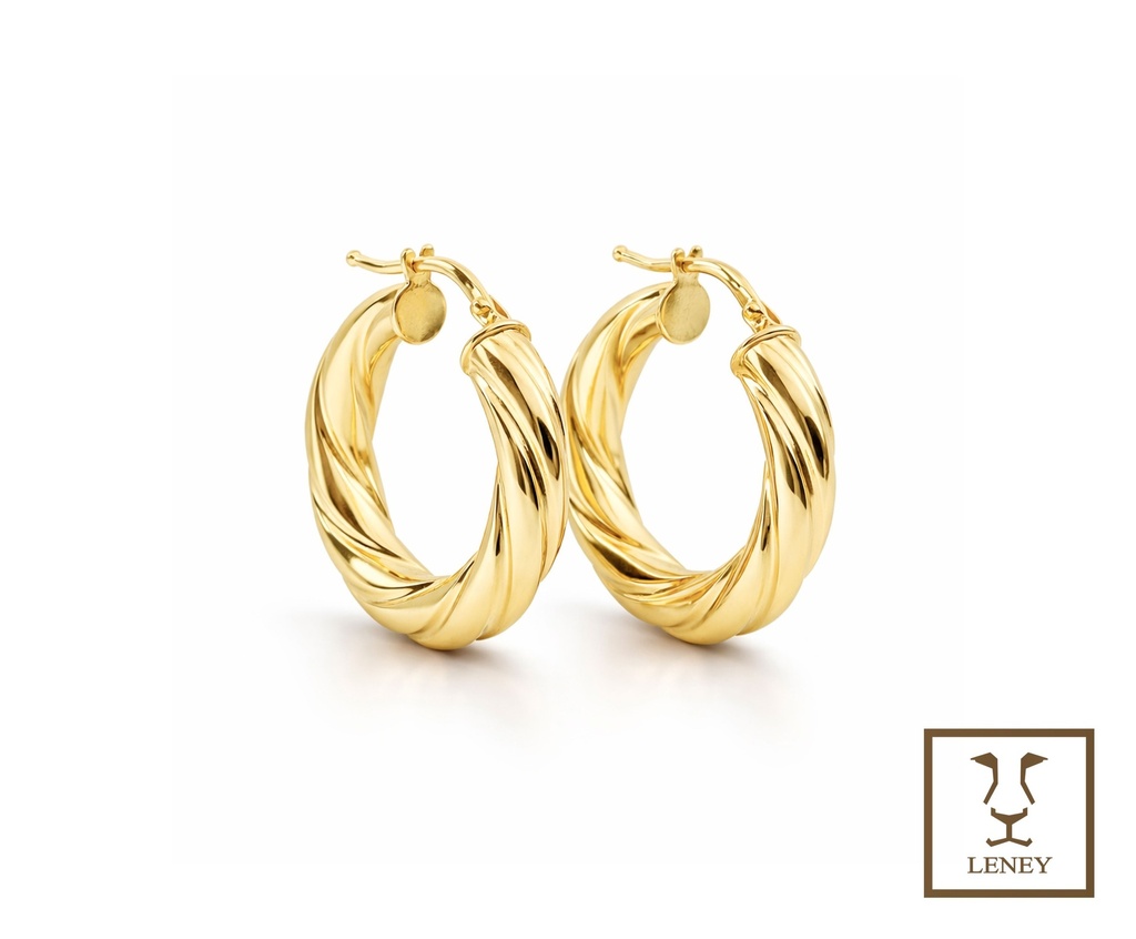 ARGOLLA ENTORCHADA MELCOCHA 24MM