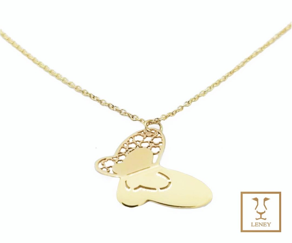 GARGANTILLA MARIPOSA CALADA EN UN