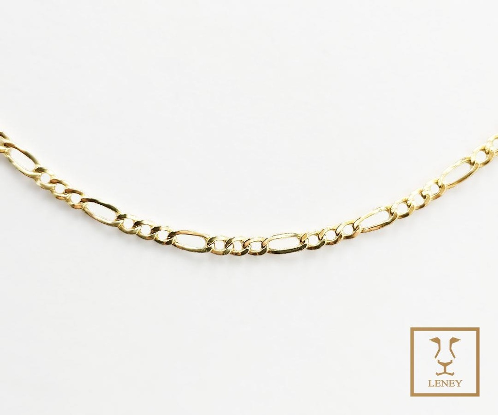 CADENA CARTIER FIGARO 3X1 70CMS