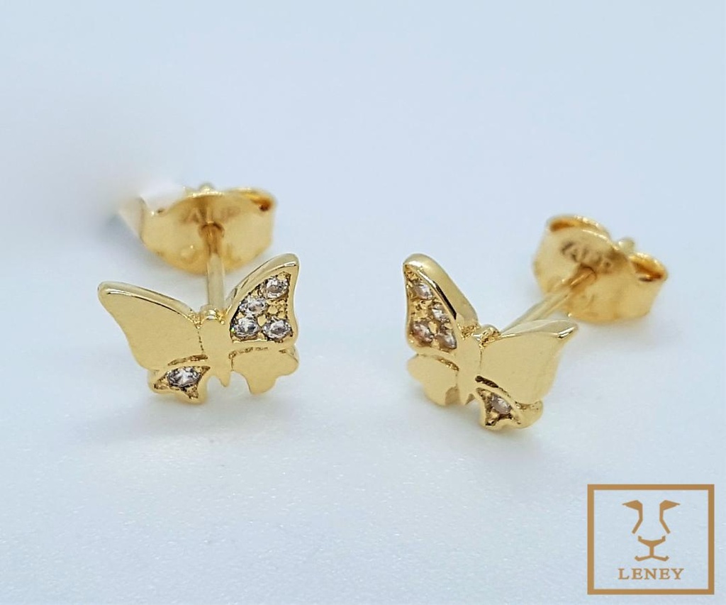 ARETE MARIPOSA ENJOYADA DE CIRCONES