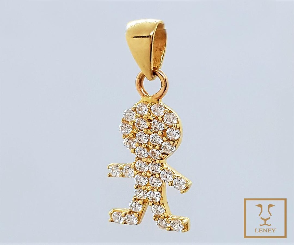 DIJE NINO CON CIRCONES