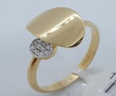 ANILLO OVAL CURVO 13MM