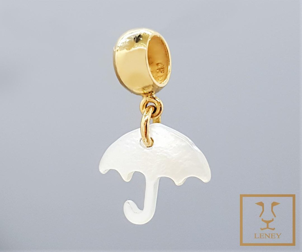 DIJE SEPARADOR PARAGUAS DE NACAR