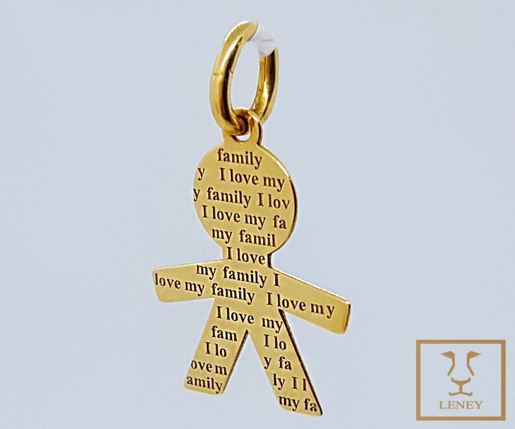 DIJE NINO CALADO GRABADO