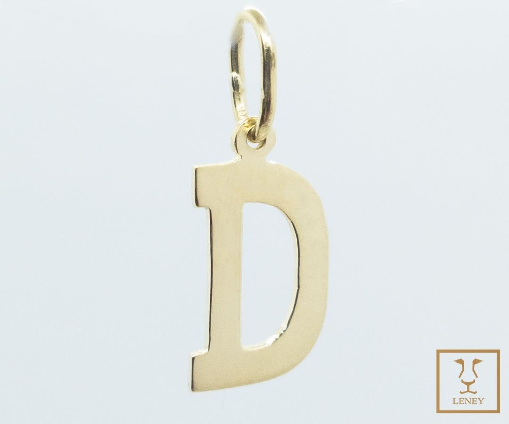 DIJE LETRA D IMPRENTA