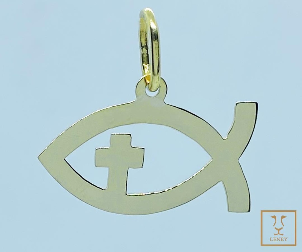 DIJE JESUS PESCADOR CON CRUZ