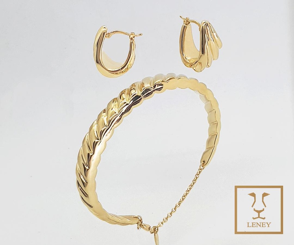 JUEGO 2 PIEZAS PULSERA