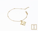 PULSERA BARRITAS CON DIJE