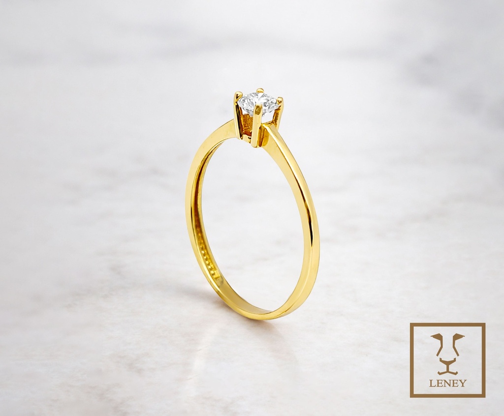 ANILLO SOLITARIO BRILLANTE 0.22CT
