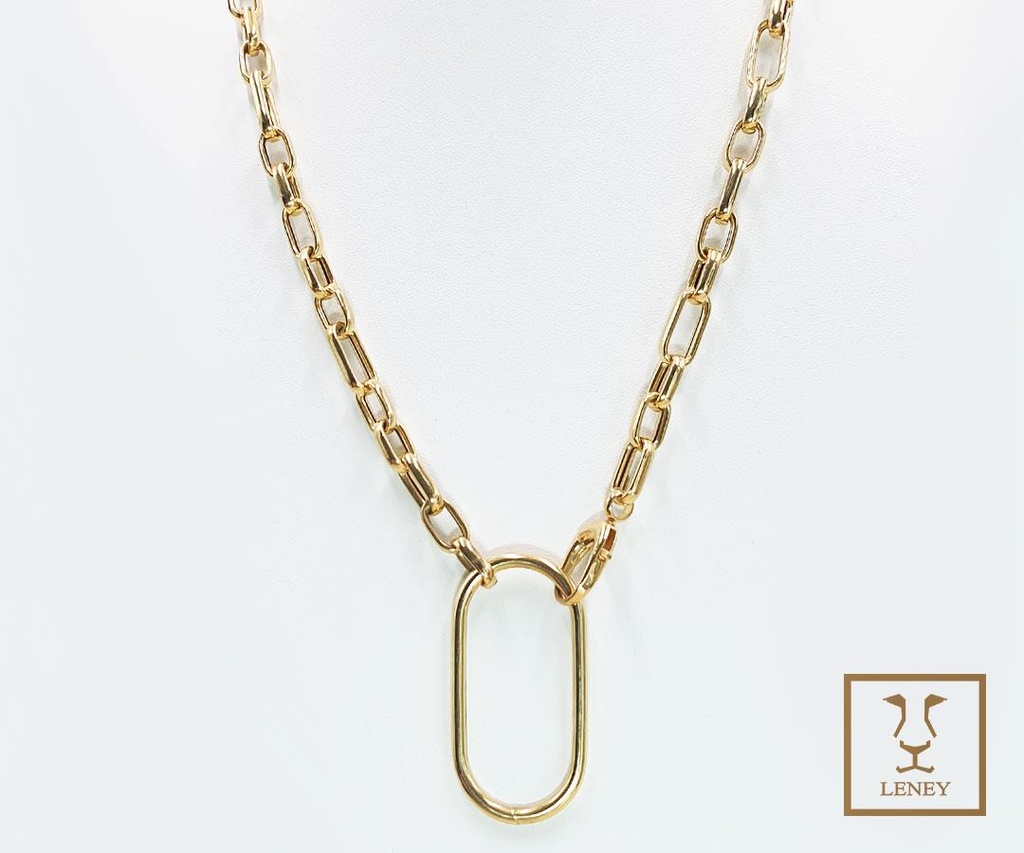 COLLAR GRAN OVAL COLGANTE